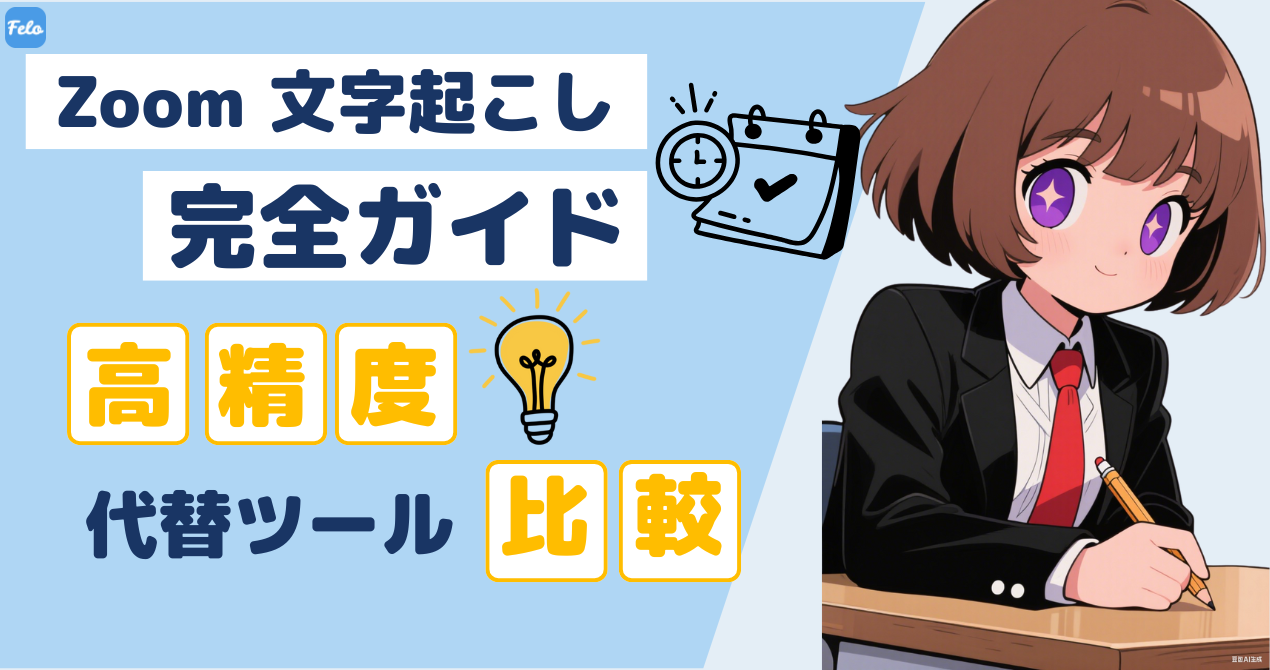 Zoom-文字起こし完全ガイド｜無料で使える字幕・トランスクリプト・高精度代替ツール比較