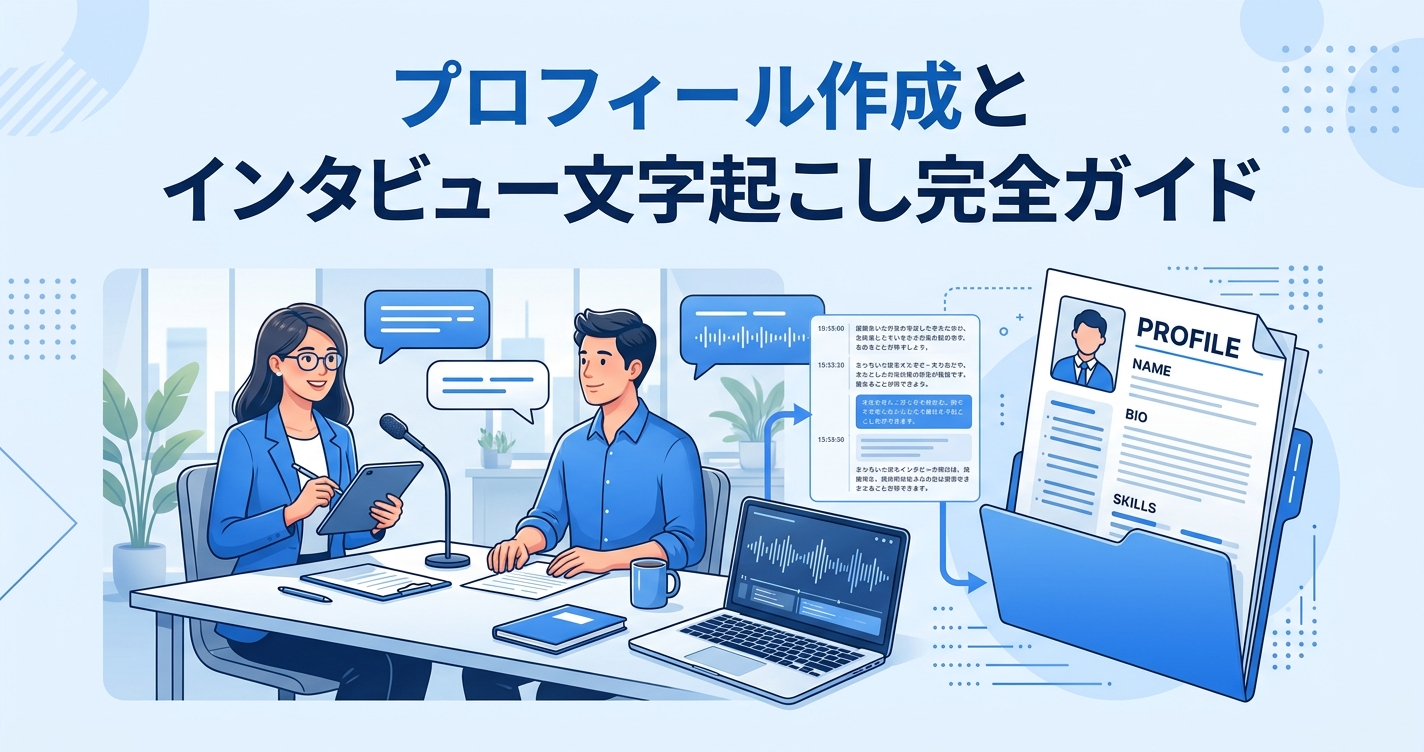 プロフィール作成の重要性|人物紹介